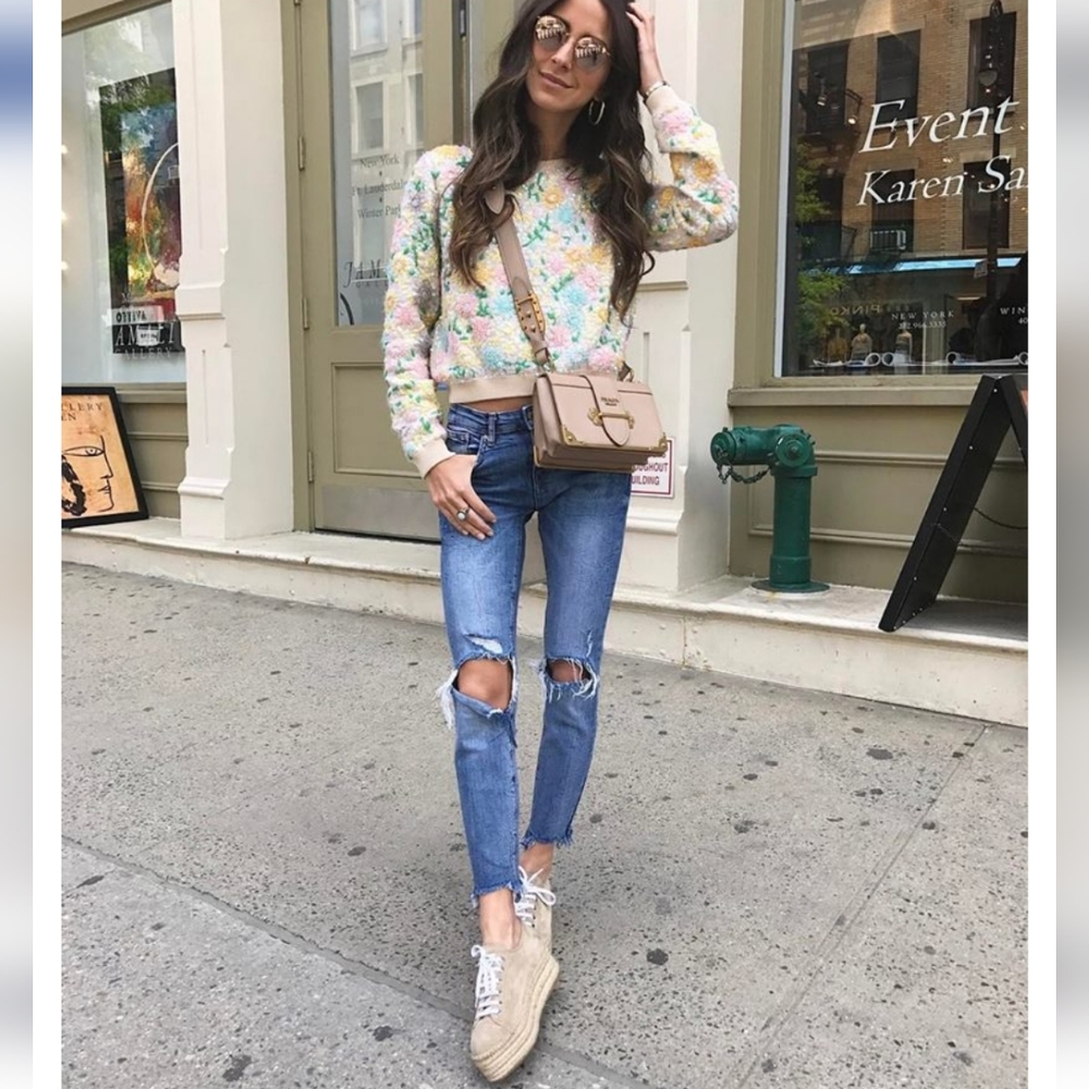 Miu Miu Platform Espadrilles Size 7 / 37 - image 6